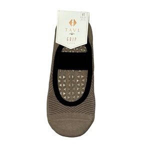 Tavi Noir Lola Grip Socks – “Shitake”